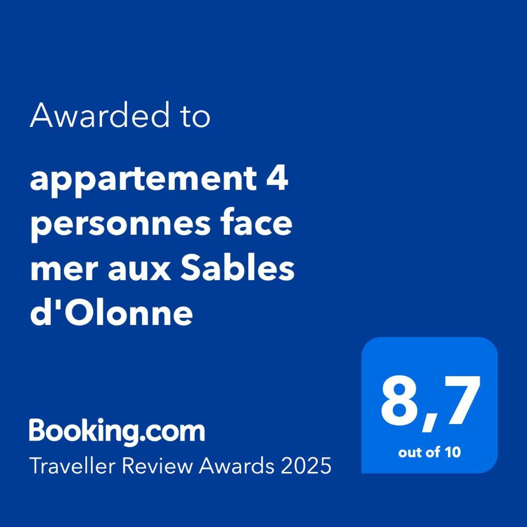 Appartement 4 Personnes Face Mer Aux Sables D'Olonne Les Sables-dʼOlonne 외부 사진